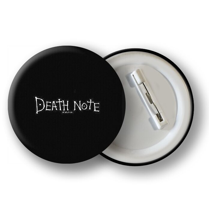 death note pin badge